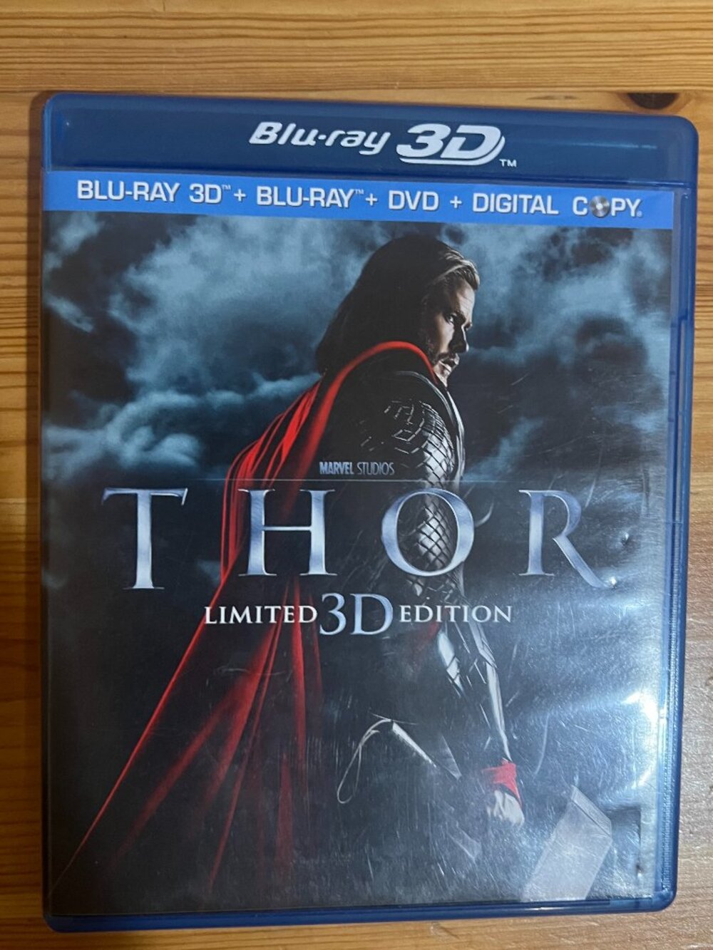 Thor Limited 3D Edition, Blu-ray 3D, Blu-ray & DVD No Digital Used Good Conditio
